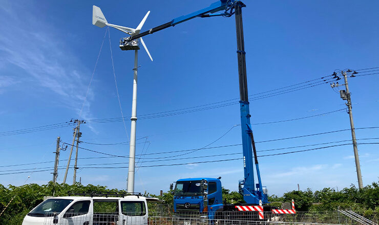風力発電：施工